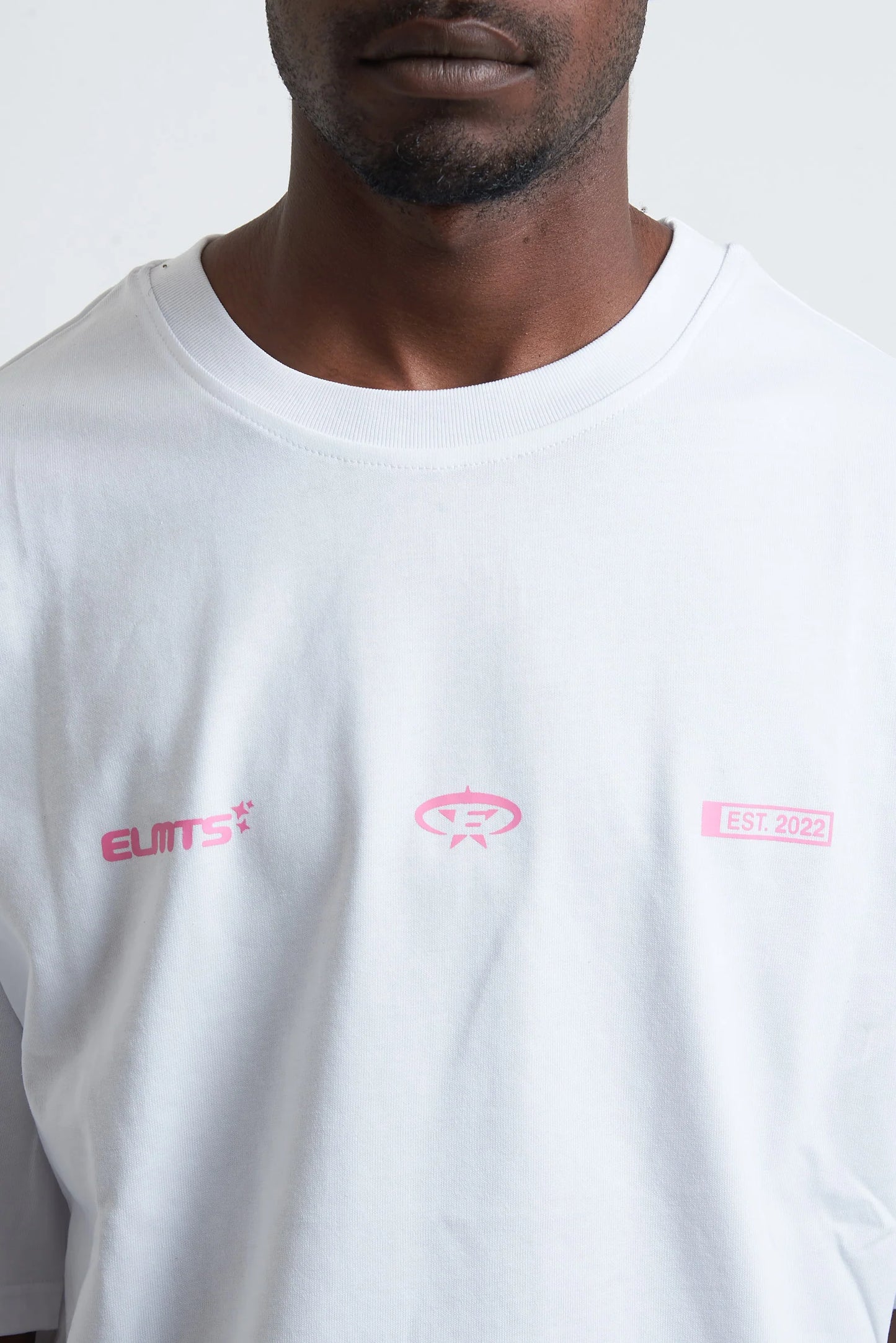 Tee Project Elmts White-Pink