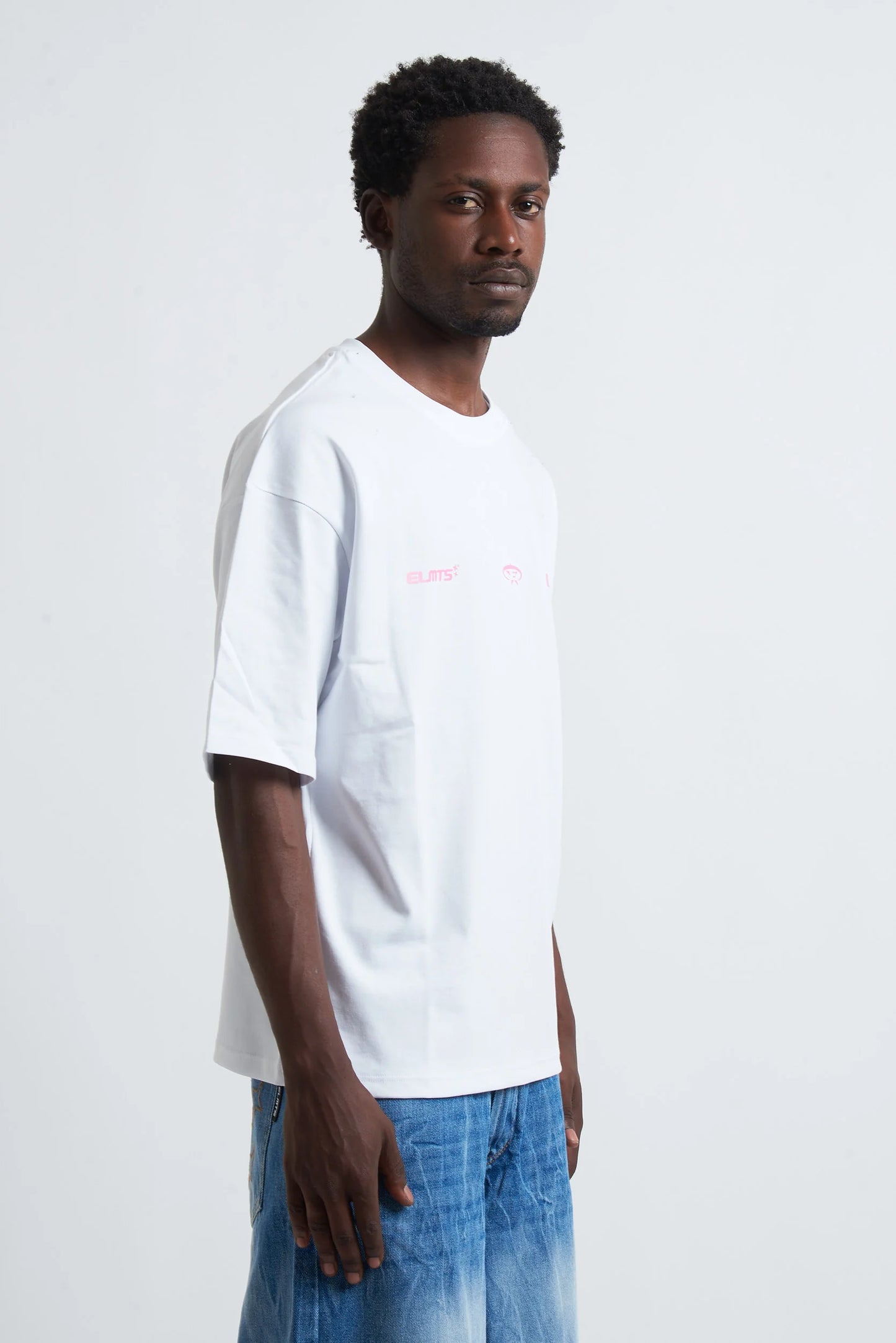 Tee Project Elmts White-Pink