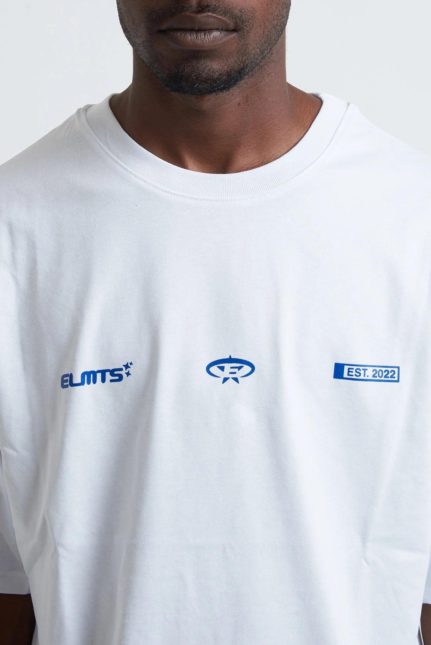 Tee Project Elmts White-Royal