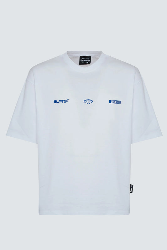 Tee Project Elmts White-Royal