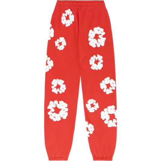 Denim Tears The Cotton Wreath Sweatpants Red
