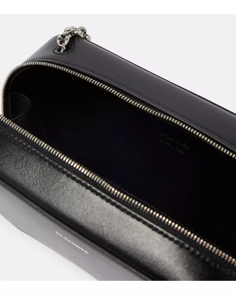 Jil Sander Borsa Spalla piccola Nero