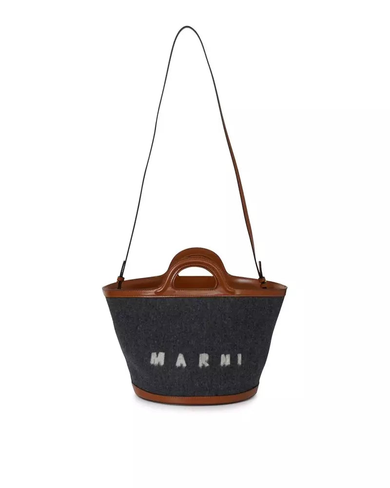 Marni Logo-Print Tote Bag