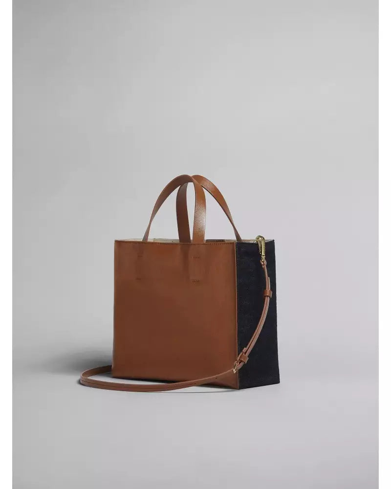Marni Museo pocket-detail Shoulder Bag Blue