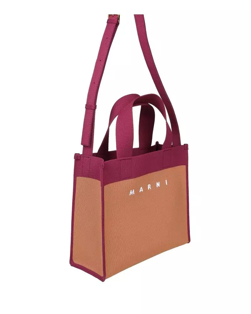 Marni Borsa tote con stampa