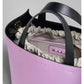 Marni Mini borsa MUSEO SOFT in pelle rosa e marrone