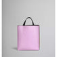 Marni Mini borsa MUSEO SOFT in pelle rosa e marrone