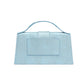 Jacquemus Grand Bambino Light Blue Lizard