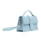 Jacquemus Grand Bambino Light Blue Lizard