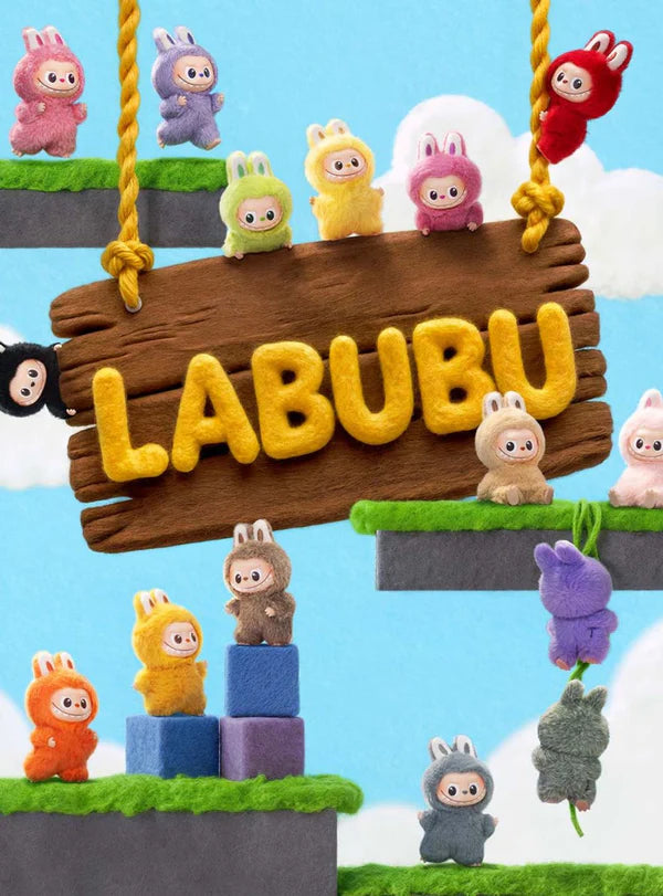 Pop Mart Labubu The Monsters Pin for Love Series Vinyl Plush Pendant (N-Z) Sealed Case (14 Blind Box)