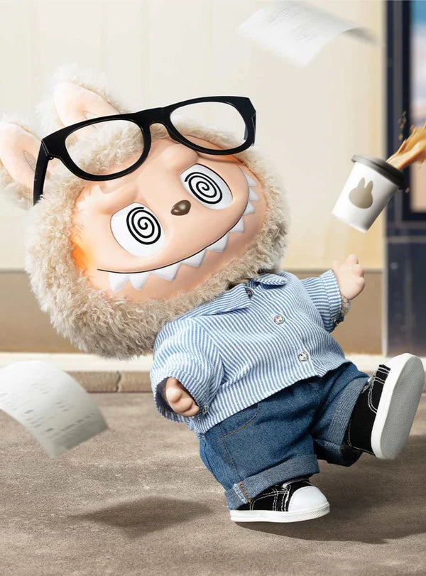 Pop Mart Labubu The Monsters Flip With Me Vinyl Plush Doll 40cm