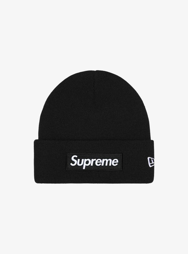 Supreme New Era Box Logo Beanie Black (FW25)