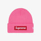 Supreme New Era Box Logo Beanie Magenta (FW25)