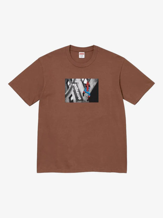 Supreme Spider-Man T-Shirt Brown
